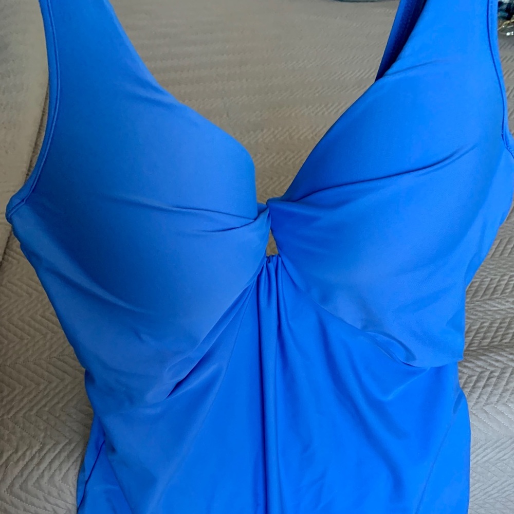 Shore Shapes Swim Dress Blue